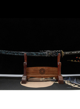 直销手工锻打日本刀居合长刀战刀