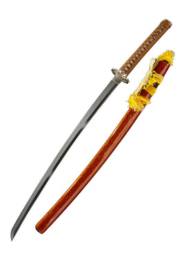 炽焰刀光锻打乌兹钢日本刀剑