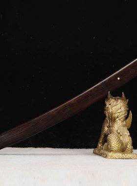 龙泉市刀剑T10烧刃日式居合肋差