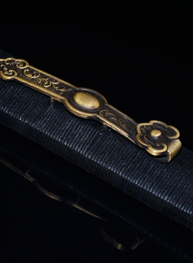 龙泉市刀剑仿古铜装花纹钢一体