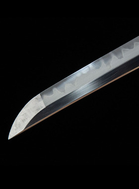 外贸手工覆土烧刃日本刀一体长刀