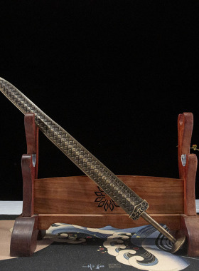 越王勾践剑周匠剑庄仿古宝剑还原