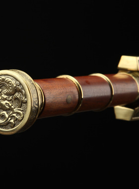 龙泉市刀剑传统复古汉剑一体八面