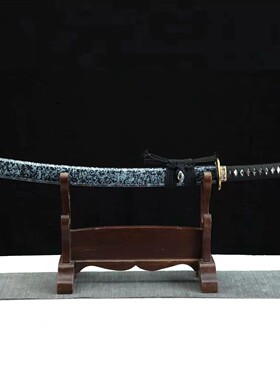 龙泉市刀剑T10钢烧刃一体锻打