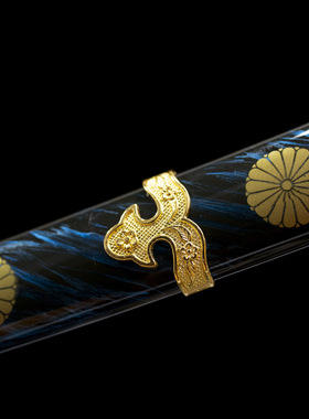 龙泉周匠剑庄手工一体长刀高锰钢