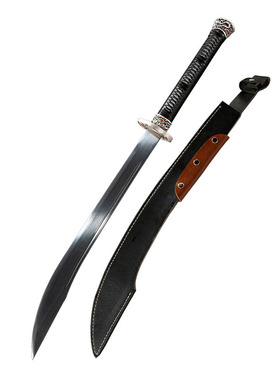 双龙牛尾刀龙泉周匠刀剑双手大刀