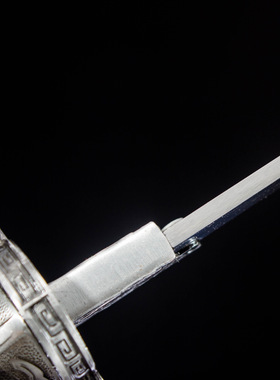 龙泉市刀剑高锰钢双手加长牛尾