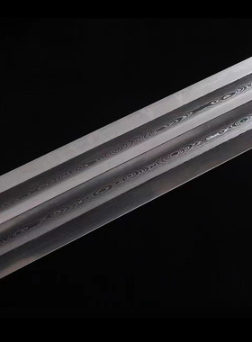 攻守剑纯铜花纹钢汉剑张良剑镇宅