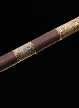 龙泉市刀剑高锰钢双手康熙战刀