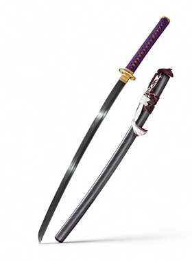 高档手工夹钢日本刀东洋武士刃打刀居合长刀收藏刀剑katana未开刃