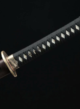 龙泉市刀剑花纹钢烧刃中款一体