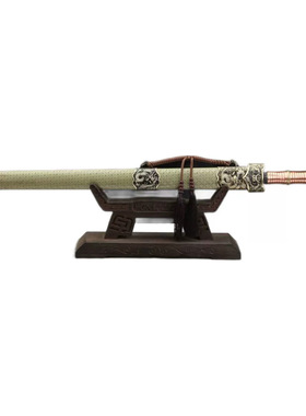 纯铜秦王剑赵云越王剑花纹钢八面