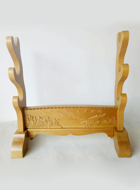 龙泉周匠刀剑宝剑木质刀架剑架