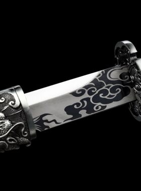 龙泉市刀剑高锰钢手工锻打唐横刀