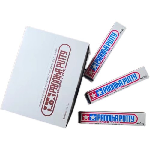 牙膏补土双星灰铝补剂 填缝补刮痕 手办模型材料灰色白色12支包邮 - 图1