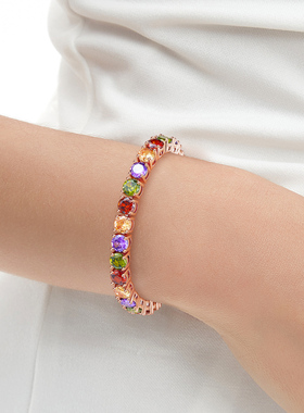 彩色璀璨爱意手链闪耀亮眼