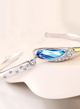 十二星座纯银刻字情人节闺蜜手链