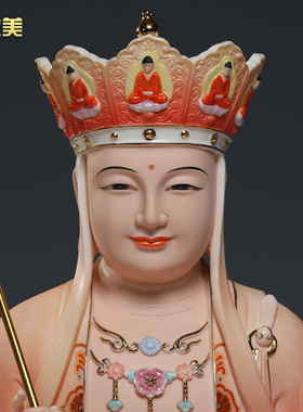 晟美陶瓷12至19寸地藏佛像摆件