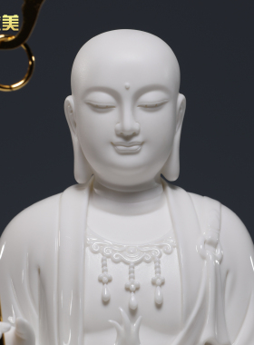 晟美陶瓷16寸立荷底地藏佛像
