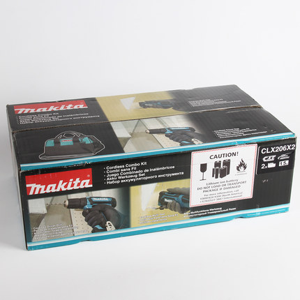 牧田12V电动工具CLX206X2电钻多功能切割打磨组合套装DF331/TM30D - 图0