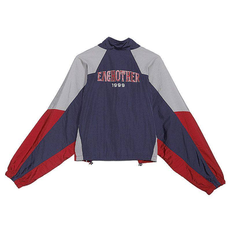 拓谷潮牌美式撞色运动外套春夏新款拉链上衣薄款休闲夹克短款外套,淘宝优惠券,粉丝福利购,淘宝优惠卷