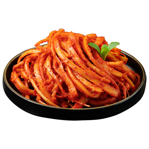 延边朝鲜族小菜 辣拌桔梗泡菜 狗宝咸菜韩国风味咸菜东北小吃240g - 图3