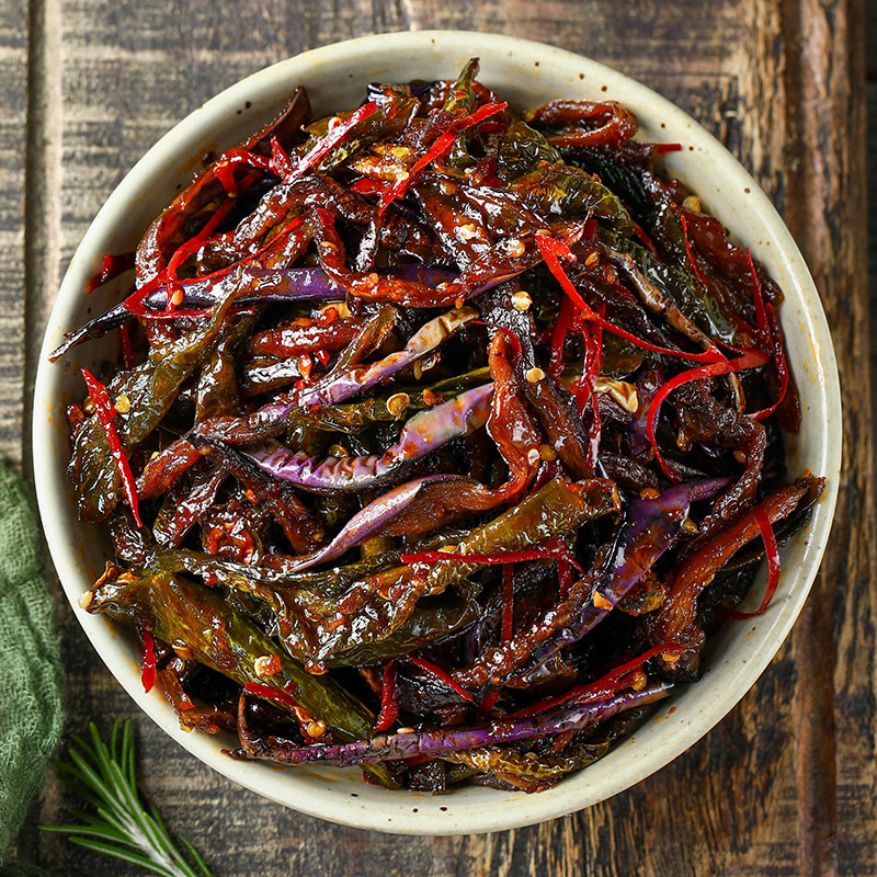 崔奶奶酱茄子干辣椒咸菜延边朝鲜族酱菜辣椒咸菜东北酱茄子下饭菜,淘宝优惠券,粉丝福利购,淘宝优惠卷