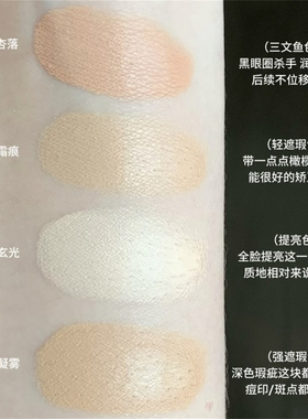 RC五色遮瑕盘全能盘轻薄遮痘印
