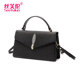 Fashion new temperament genuine leather cross-body handheld small square bag