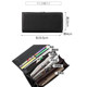 Fashion new large capacity genuine leather long wallet handbag