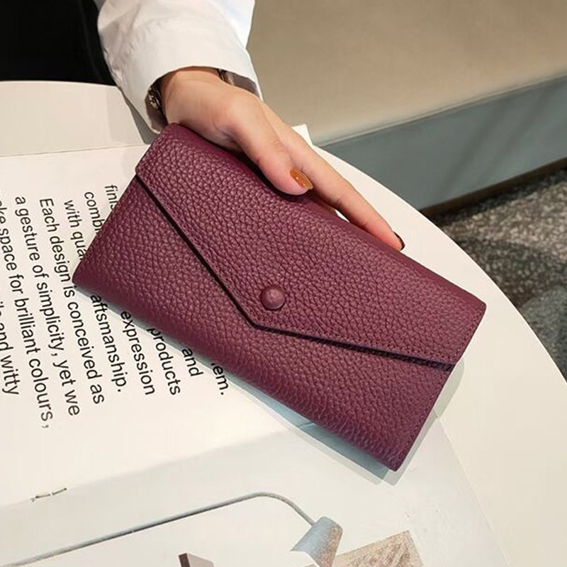 纯牛皮软皮长款钱包女大容量钱夹2025新款气质小手拿包放手机皮夹,淘宝优惠券,粉丝福利购,淘宝优惠卷
