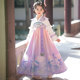 Girls Hanfu Autumn and Winter National Style Ancient Costume Dress 2026 New Children's Ancient Style Skirt Plus Velvet Tang Suit Winter