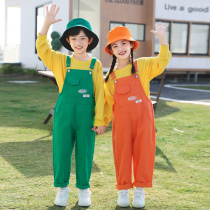 Childrens autumn clothes dopamine back with pants necropolis suit College Wind class Games Costume Boys Girls Chorus