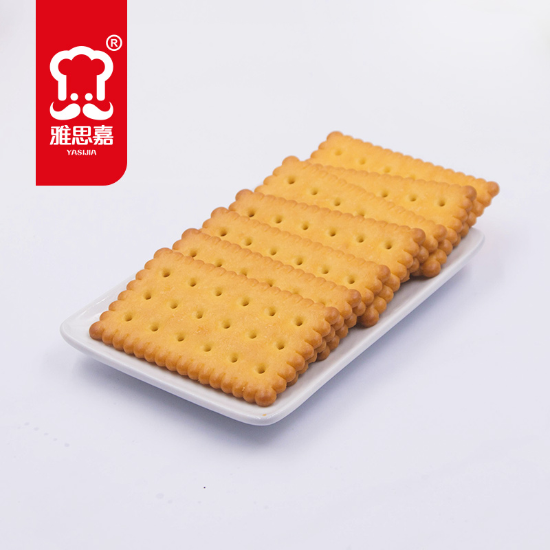 雅思嘉芝士咸蛋黄饼干750g饼干整箱早餐网红薄脆年货零食 - 图1