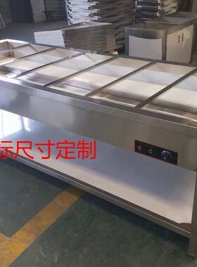 支持来图定制保温台熟食展示