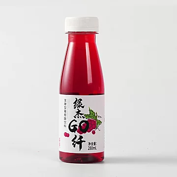 绿杰GO纤葡萄醋饮料280ml*6瓶