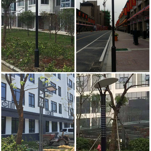 太阳能庭院灯户外灯防水室外led别墅小区路灯超亮高杆3米道路灯具 - 图2