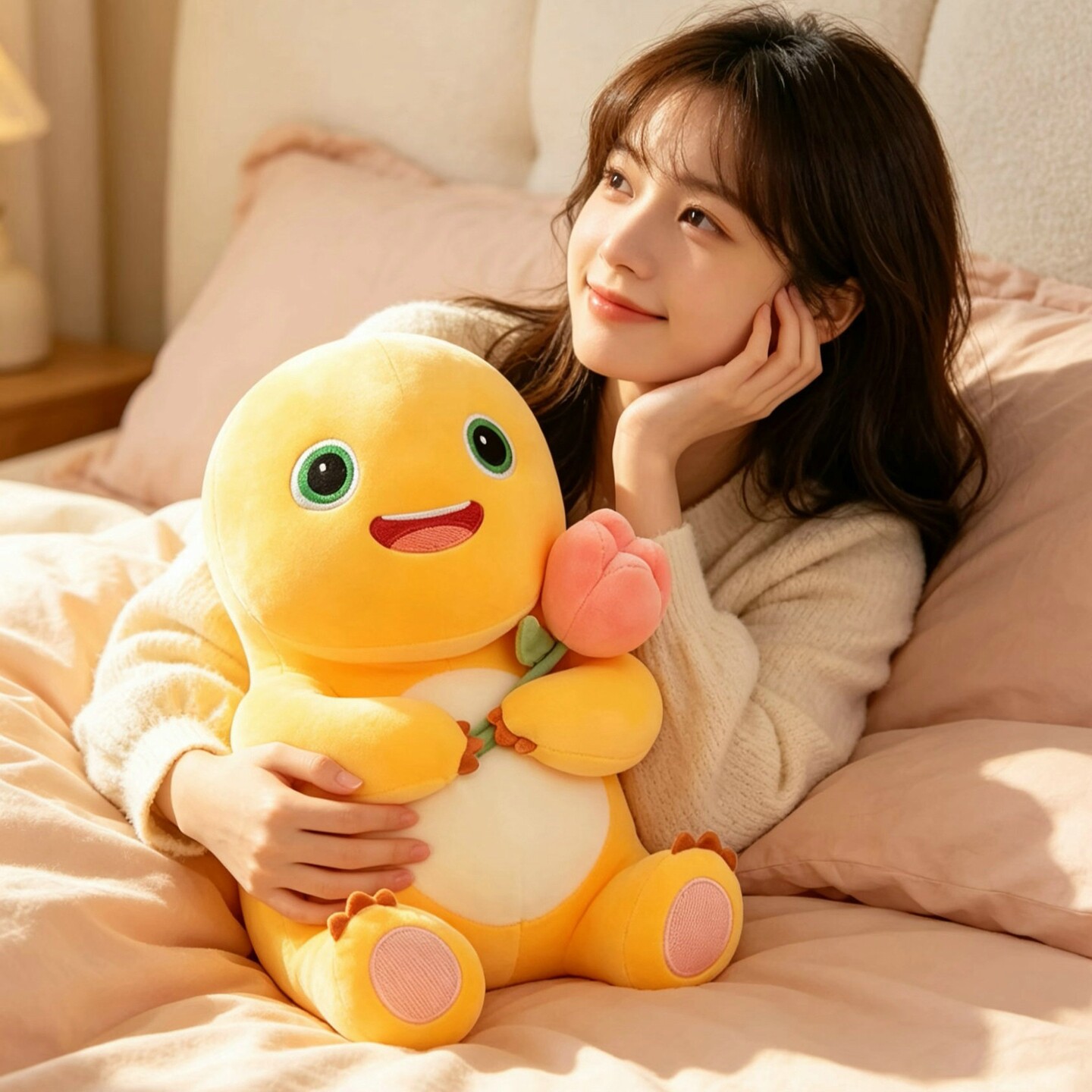 原版正品呆萌小奶龙公仔暴暴龙玩偶儿童娃娃抱枕毛绒玩具女友礼物