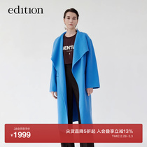 The edition wool bifacial the great coat for womens winter fur coats beautiful nowool EBB4OVC010