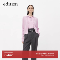 (single piece 9 fold) edition2023 autumn new wool cashmere horse knitwear two sets of EBC3CAR023