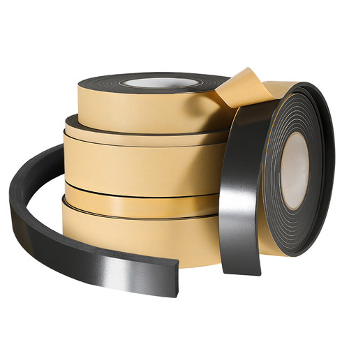 eva泡棉单面胶带密封胶条自粘型海绵泡沫门窗缝隙防风缓冲防撞条 - 图3