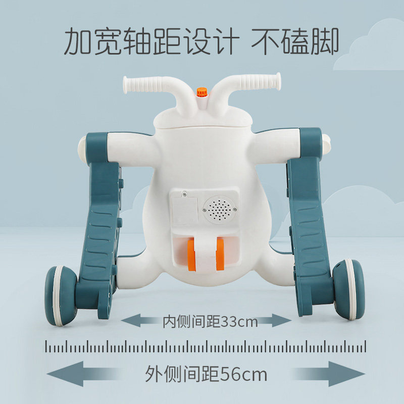 多功能走路学步玩具宝宝可坐手推车 米佳手推学步玩具