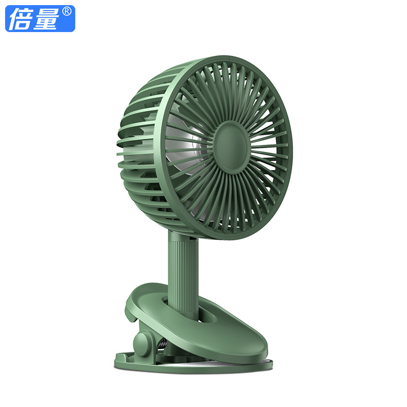 小型自动摇头便携式学生宿舍迷你 倍量USB风扇