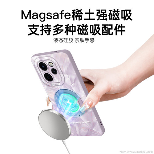 磁吸旋转支架适用opporeno15手机壳reno15pro套reno16防摔reno16pro硅胶oppo外14女新款reno15带pro挂绳reno - 图3