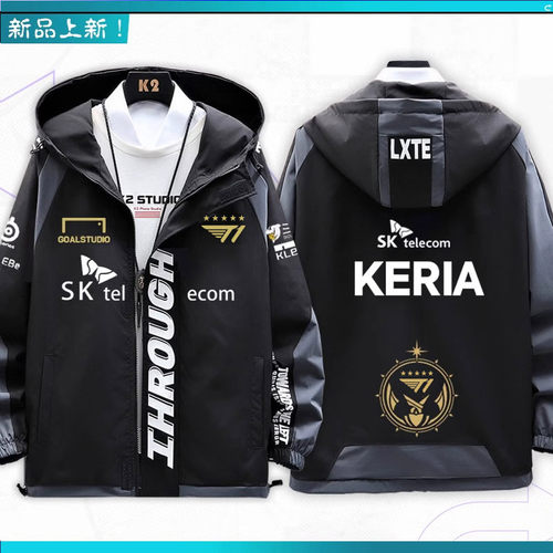 T1战队队服S14总决赛外套2024年新款faker同款lol衣服LPL男女jl - 图2
