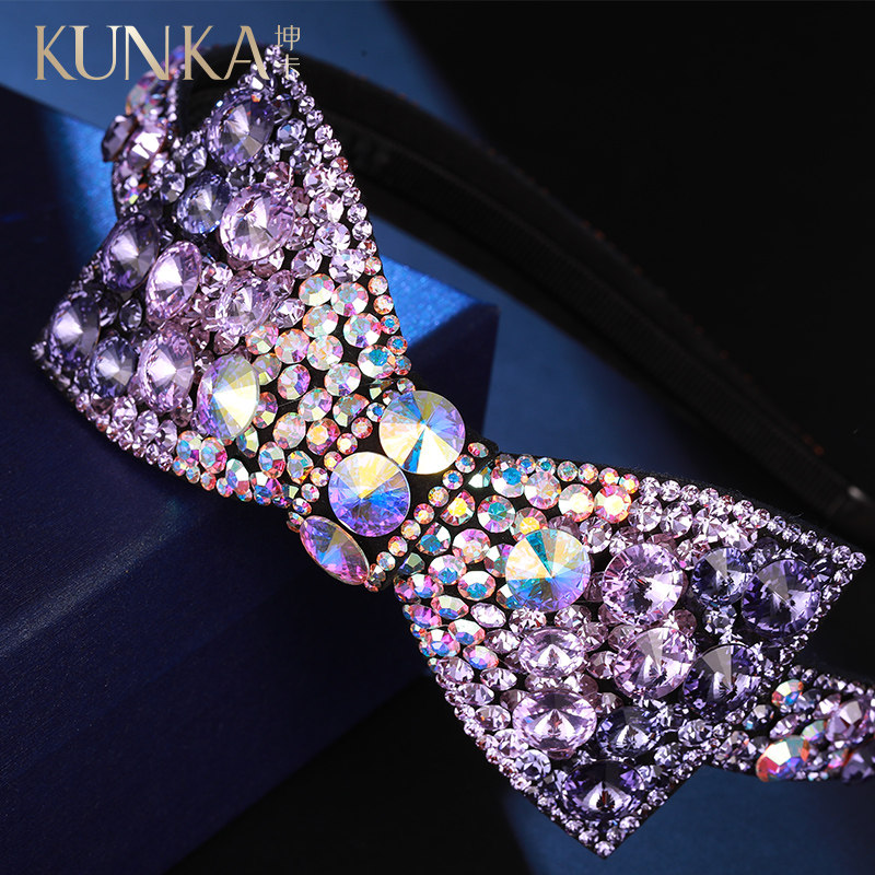 施华奥钻女百搭碎发神器刘海发箍 坤卡发饰