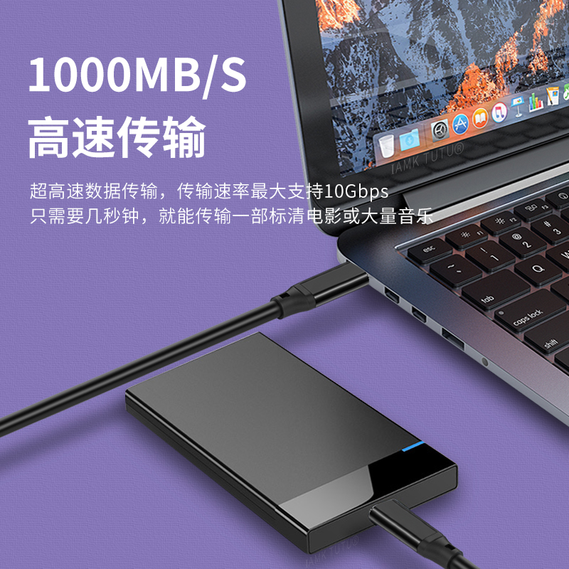 双头type c雷电3数据线THUNDERBOLT3高速40Gbps霹雳三线100W充电4k全功能USB-C连接显卡适用CTOC传输5A-图2