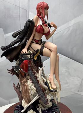 玛奇玛手办恶魔猎人坐姿二次元美少女大尺度摆件模型手办