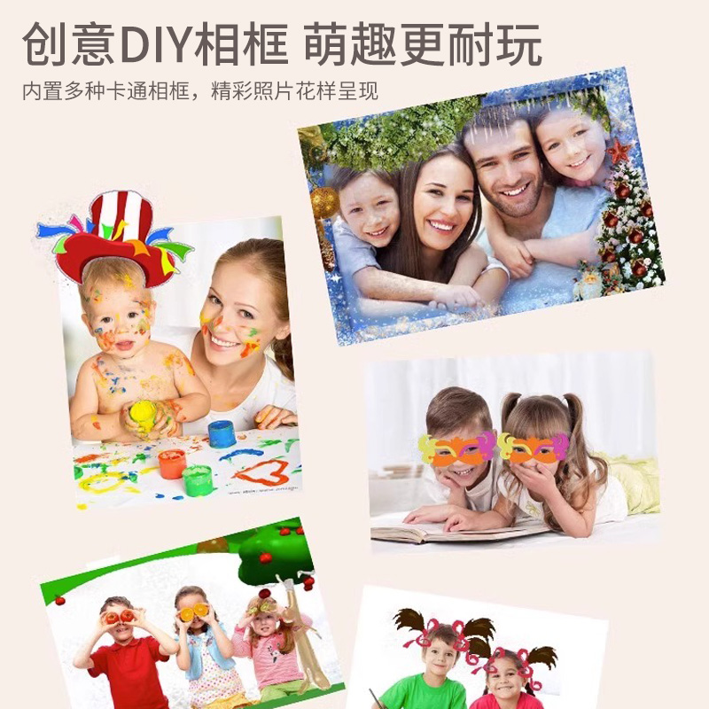儿童生日礼物照相机可打印彩色照片拍照电子玩具宝宝游戏机男孩女