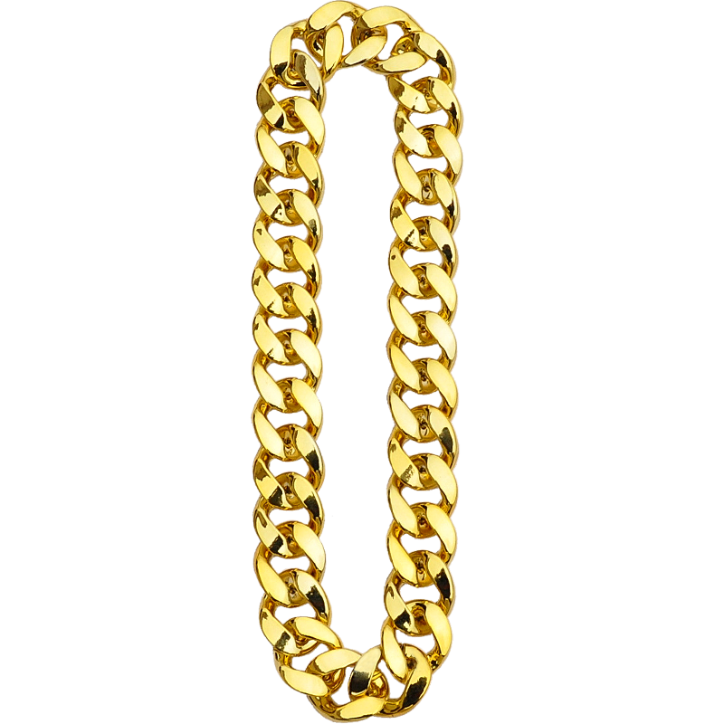 嘻哈夸张大金链子男粗网红直播道具 年会道具舞台表演配饰 Doorais陶瑞丝旗舰店 淘优券